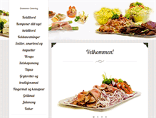 Tablet Screenshot of drammencatering.no